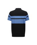 Men's Abstract Color Block Sweater - Black