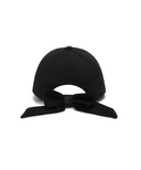 Women's Ribbon Ball Cap - Black