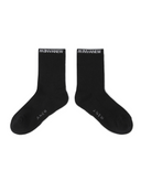 Women's Basic Middle Socks - Black