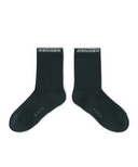 Women's Basic Middle Socks - Dark Green