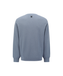 Men's Sleeve Tape Windproof Sweater - Light Blue
