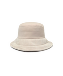 Uni Fabric Mix Padded Bucket Hat - Beige