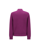 Women's Pocket Patch Sweater Cardigan - Wine