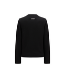 Women's Windproof Big Logo Sweater - Black