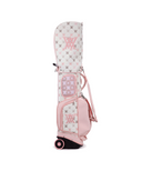 8 Slim Logo Dot Wheel Bag - Pink