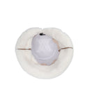 Women's Fur Bucket Hat - Camel