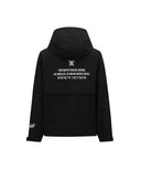 Uni Hoodie Anorak - Black