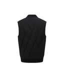 Men's Hybrid Knit Vest - Black