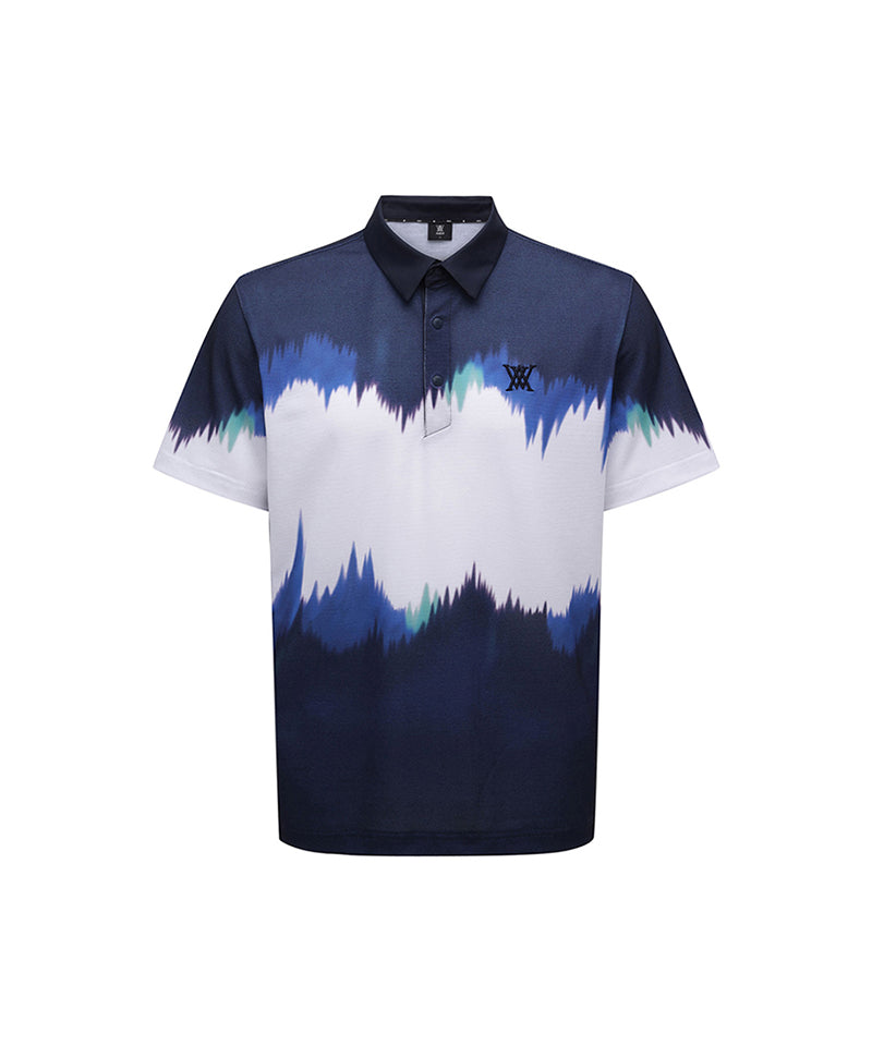 Men's Spread DTP Short T-Shirt - Navy