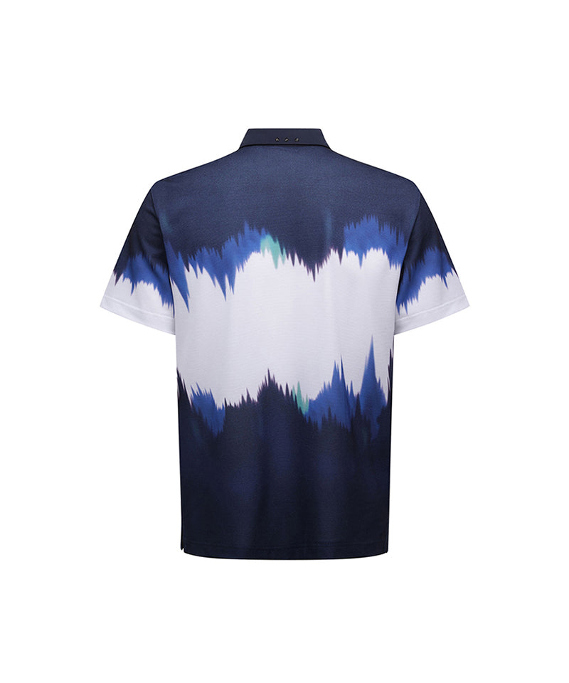 Men's Spread DTP Short T-Shirt - Navy