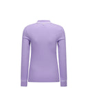 Women's Collar Point Ribbed Long T-Shirt