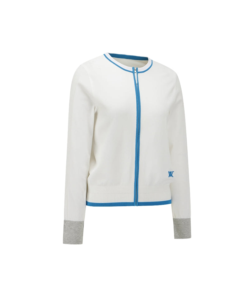 Women's FA Flip Side Knit Cardigan - White