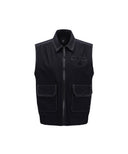 Women's Denim-Like Vest - Navy