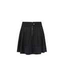 Women's Band Point Balloon Skirt - Black