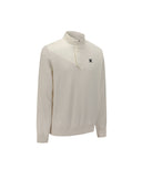 Men's Knit Hybrid Padded Sweater Anorak - Ivory
