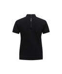 Women New Camouflage Short T-Shirt - Black