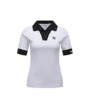 [Legacy Sale] Women's Collar Transform Sleeved Long T-Shirt - White
