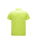 [Legacy Sale] Men Ice Dots Logo Pattern Short T-Shirt - Lime