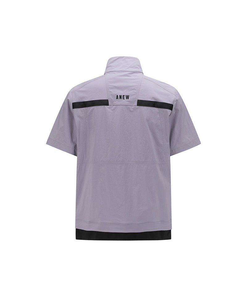 Men's Incision Point Anorak Jacket - Purple