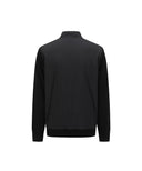Men's Knit Hybrid Padded Sweater Anorak - Black