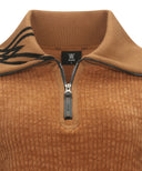 ANEW Golf Women Logo Point Collar L/TS - Camel