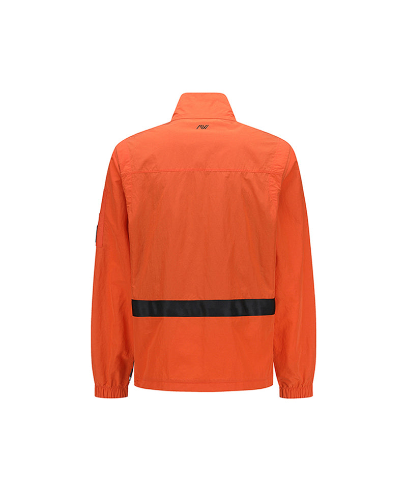 [Legacy Sale] Men's Ribstop Point Anorak Jacket - Orange