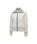 Women Hybrid Knit Jacket - Ivory