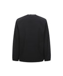 [Legacy Sale] Men's Ribbed Woven Long T-Shirt - Black