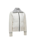 Women Hybrid Knit Jacket - Ivory