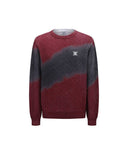 Men's Dyed Pullover - Wine