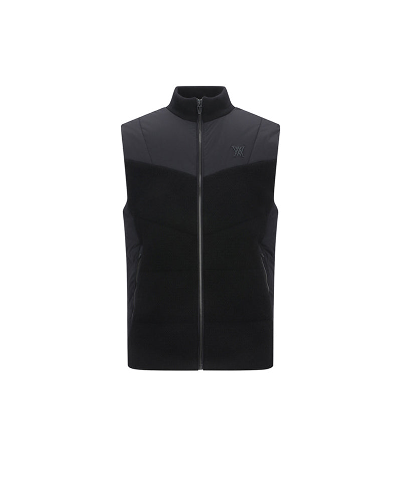 ANEW Golf Women's Knit Down Hybrid Vest - Black