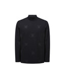 Men's Monogram Logo Baselayer - Black
