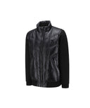 Men's Jersey Mix Down Jacket - Black