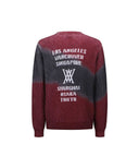 Men's Dyed Pullover - Wine