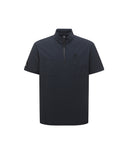 [Legacy Sale] Men's Pocket Point High Neck Shor T-Shirt - Gray