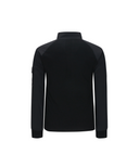 ANEW Golf Men's Preformance Wind Block Hybrid Pullover - Black