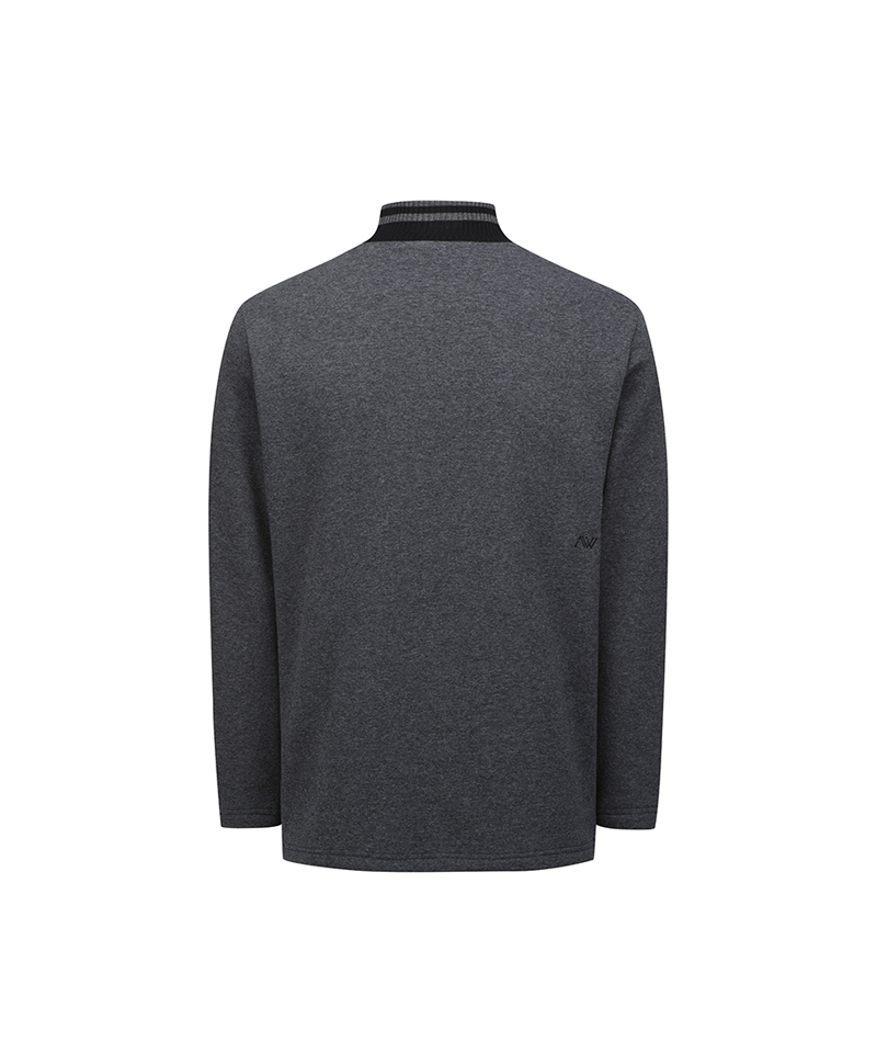 ANEW Golf Men Winter High Neck L/TS - Charcoal Grey
