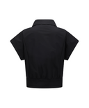 ANEW Golf Women's SM Short Sleeve Anorak Jacket - Black