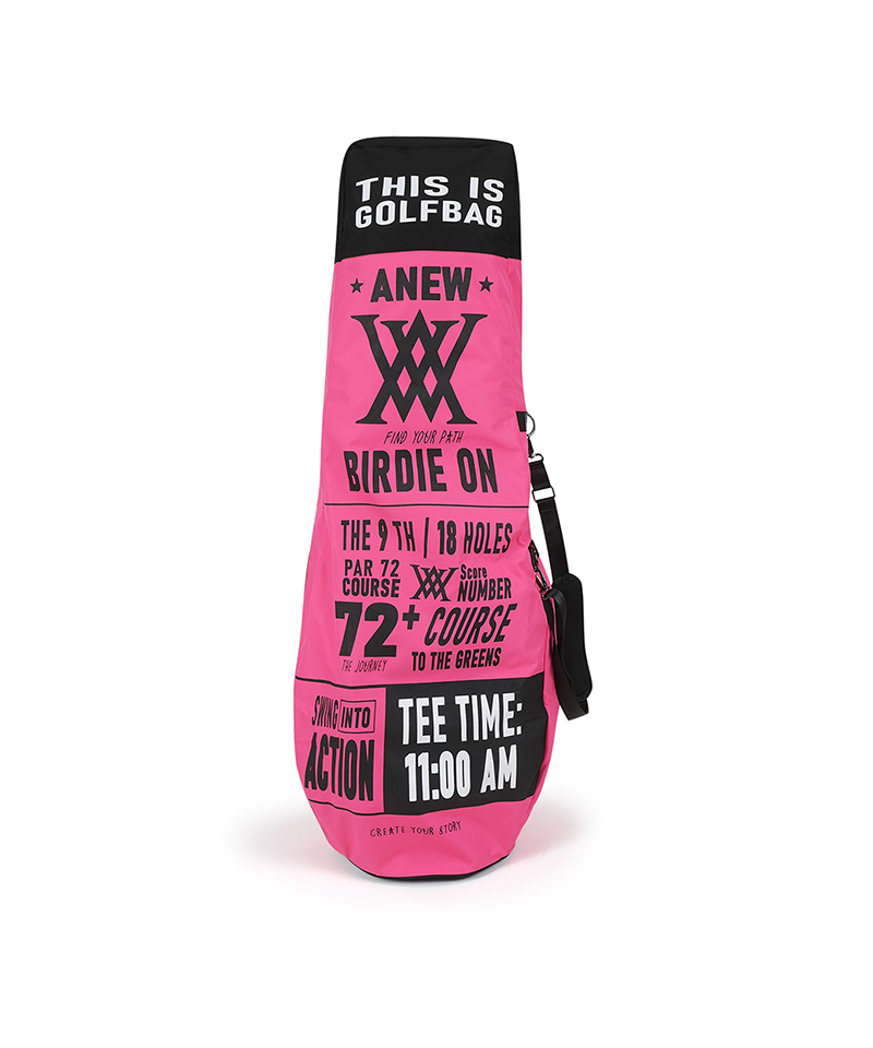 ANEW GOLF Uni Logo Graphic Aircover - Pink