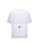 ANEW GOLF Men's SM Air Fan Short Sleeve Anorak Jacket - White