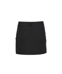 Anew Golf Women's SM Cargo Incision Skirt - Black