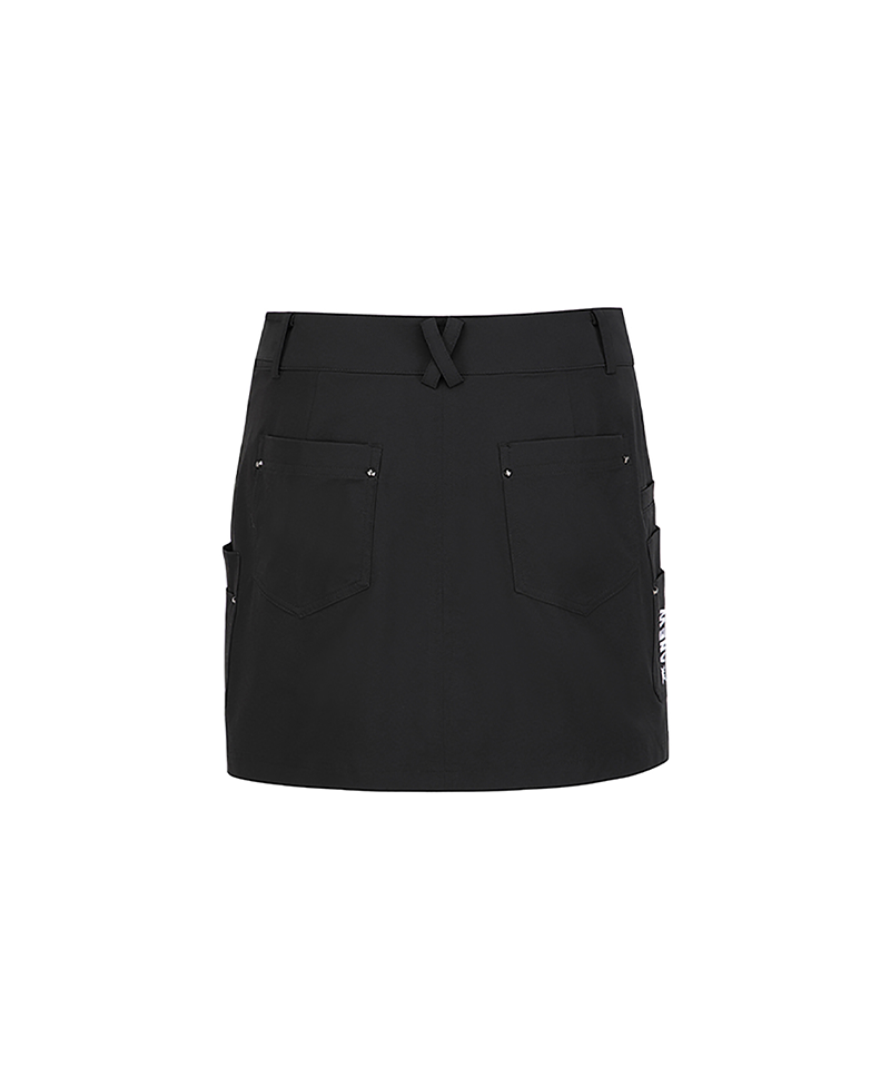 Anew Golf Women's SM Cargo Incision Skirt - Black