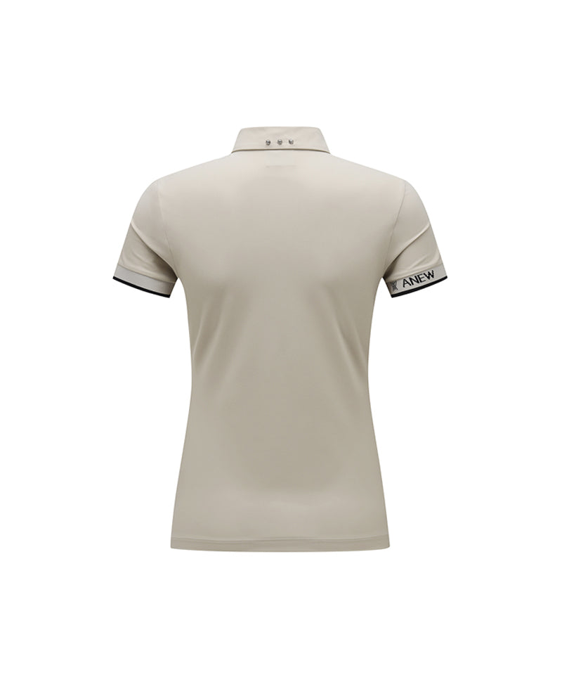 Women's Essential Short T-Shirt - Beige