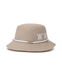 Unisex Loop Colour Bucket Hat - Beige