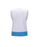Women's Essential V-Neck Vest - White