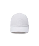 Unisex Applique Cap - White