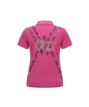 ANEW Golf Women's SM New's Signature Logo Short T-Shirt - Hot Pink