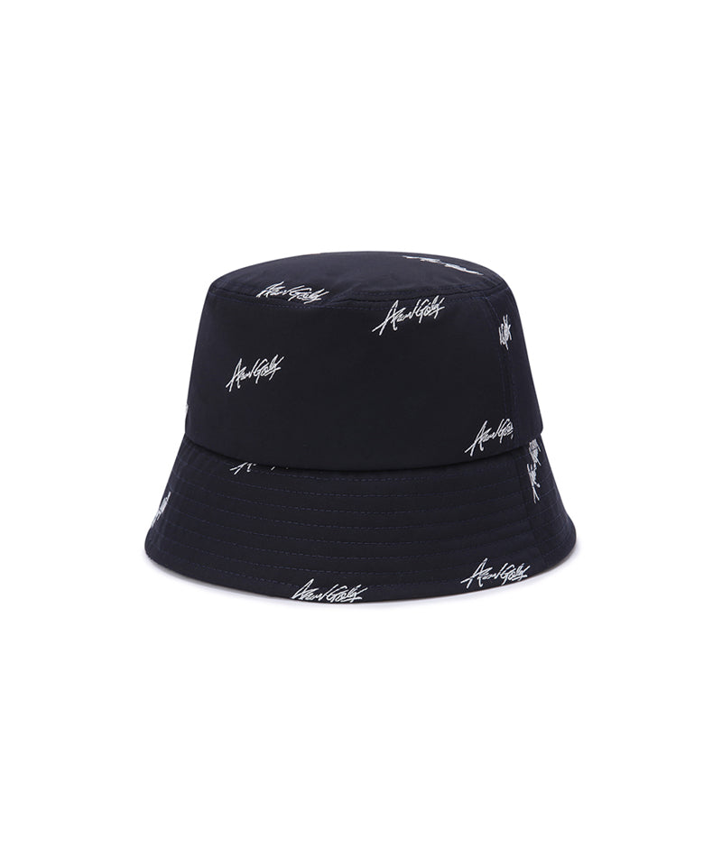 Unisex Embroidery Pattern Hat - Navy