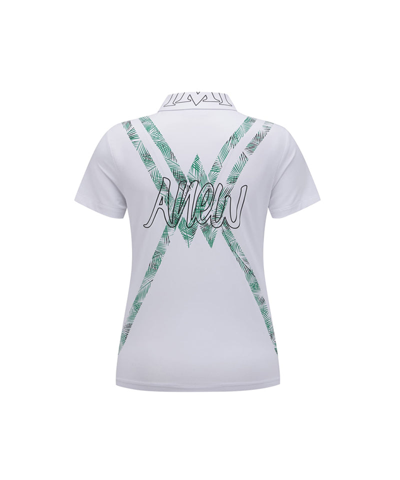 ANEW Golf Women's SM New's Signature Logo Short T-Shirt - White