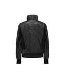 Women's Incision Coloring Point Jacket - Black